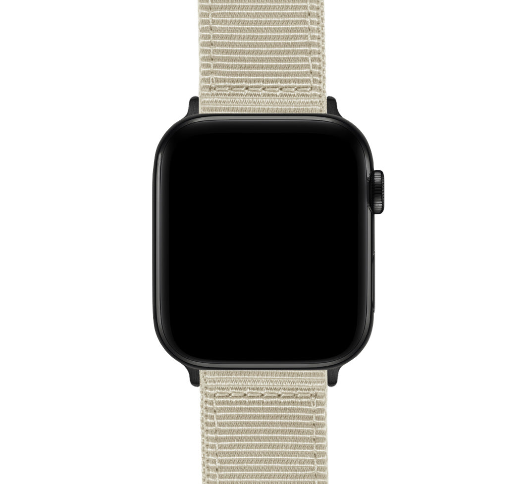Apple Watch | Two-piece NATO style | Khaki Tan - Barton Watch Bands