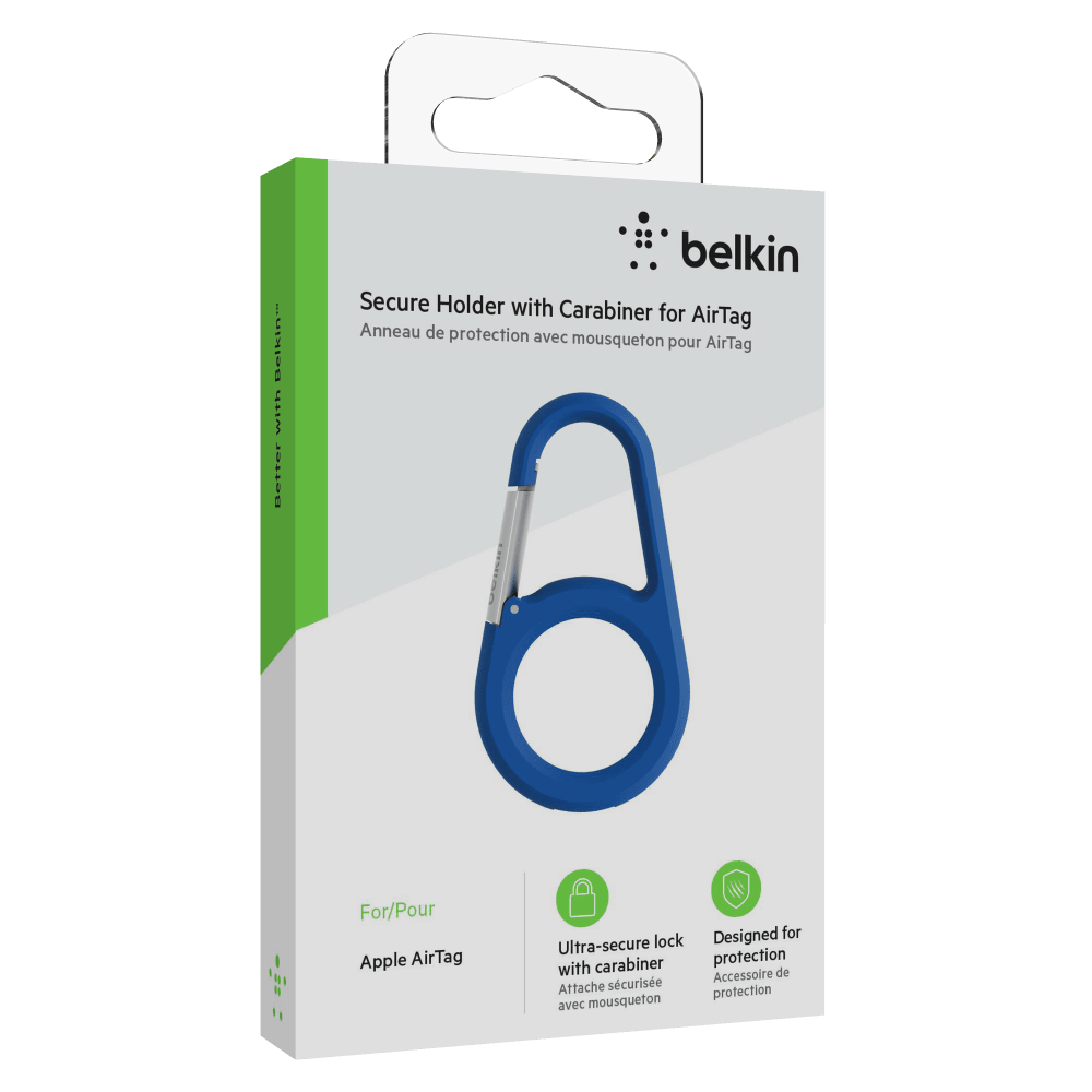 Belkin Secure Holder with Carabiner for Apple AirTag by Belkin