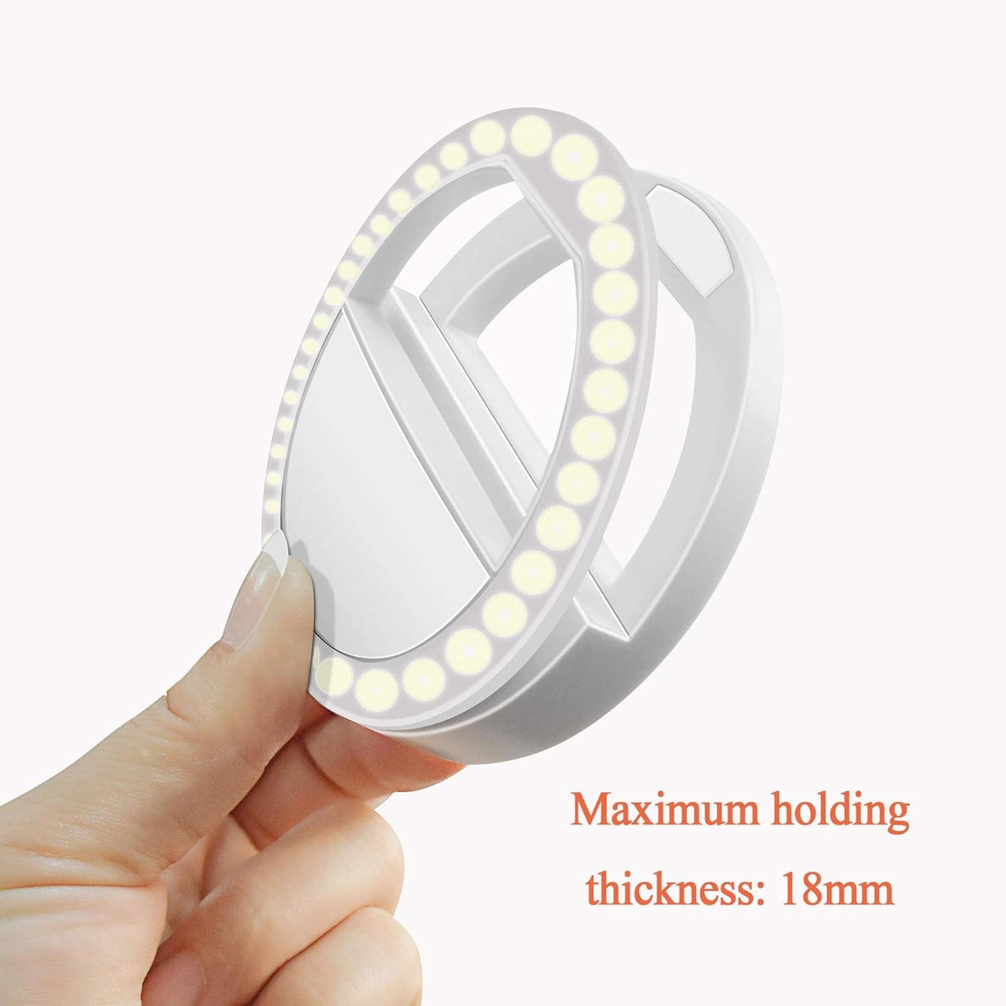 Smartphone Selfie Clip-On Light by Infinite Basics