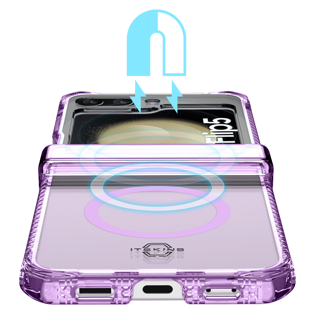 ITSkins Supreme_R Hinge MagSafe Case for Samsung Galaxy Z Flip5 by ITSkins