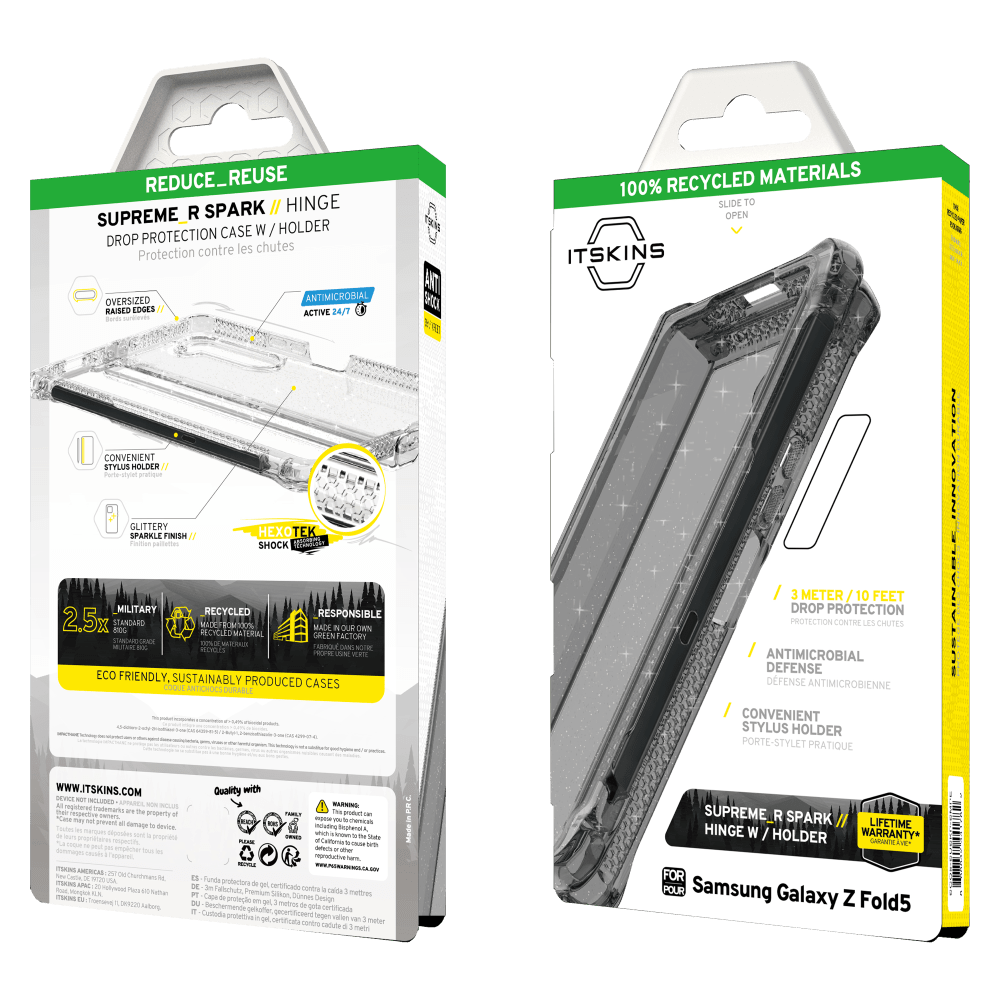 ITSkins Supreme_R Hinge Spark Case with Pen Holder for Samsung Galaxy Z Fold5 by ITSkins