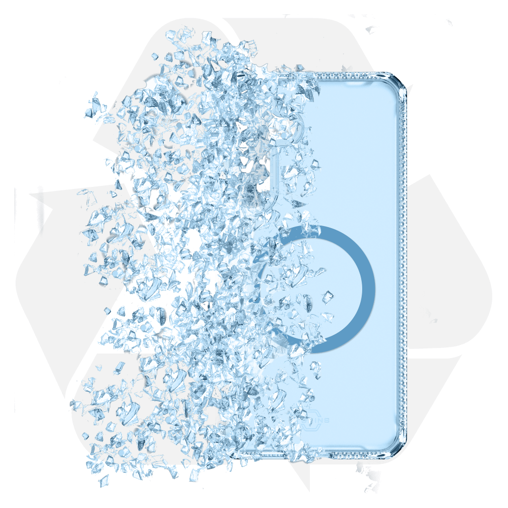 ITSkins Hybrid_R Vapor MagSafe Case for Samsung Galaxy S 2025 Medium by ITSkins