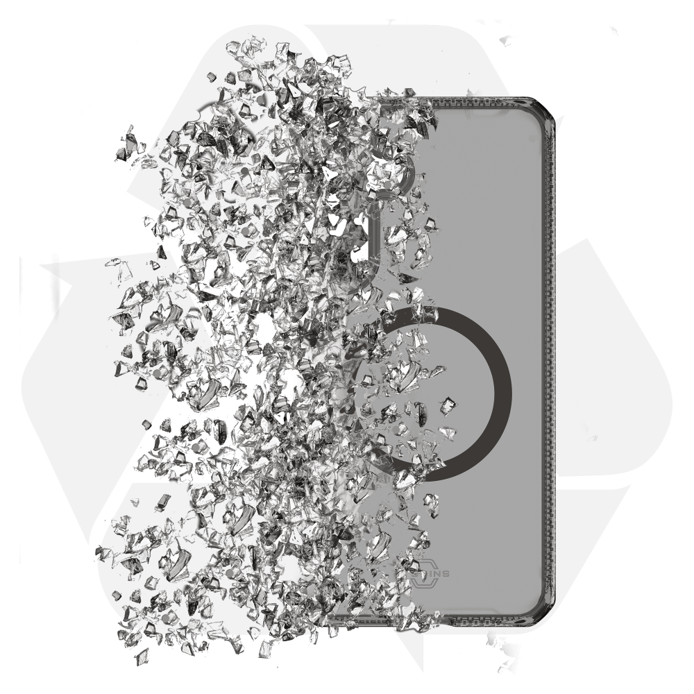 ITSkins Hybrid_R Vapor MagSafe Case for Samsung Galaxy S 2025 Small by ITSkins