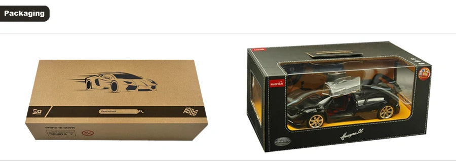 Pagani Huayra BC RC Car 1:14 Scale Remote Control Car Model Radio Controlled Auto Machine Toy Gift for Kids Adults Rastar by G8Central.com