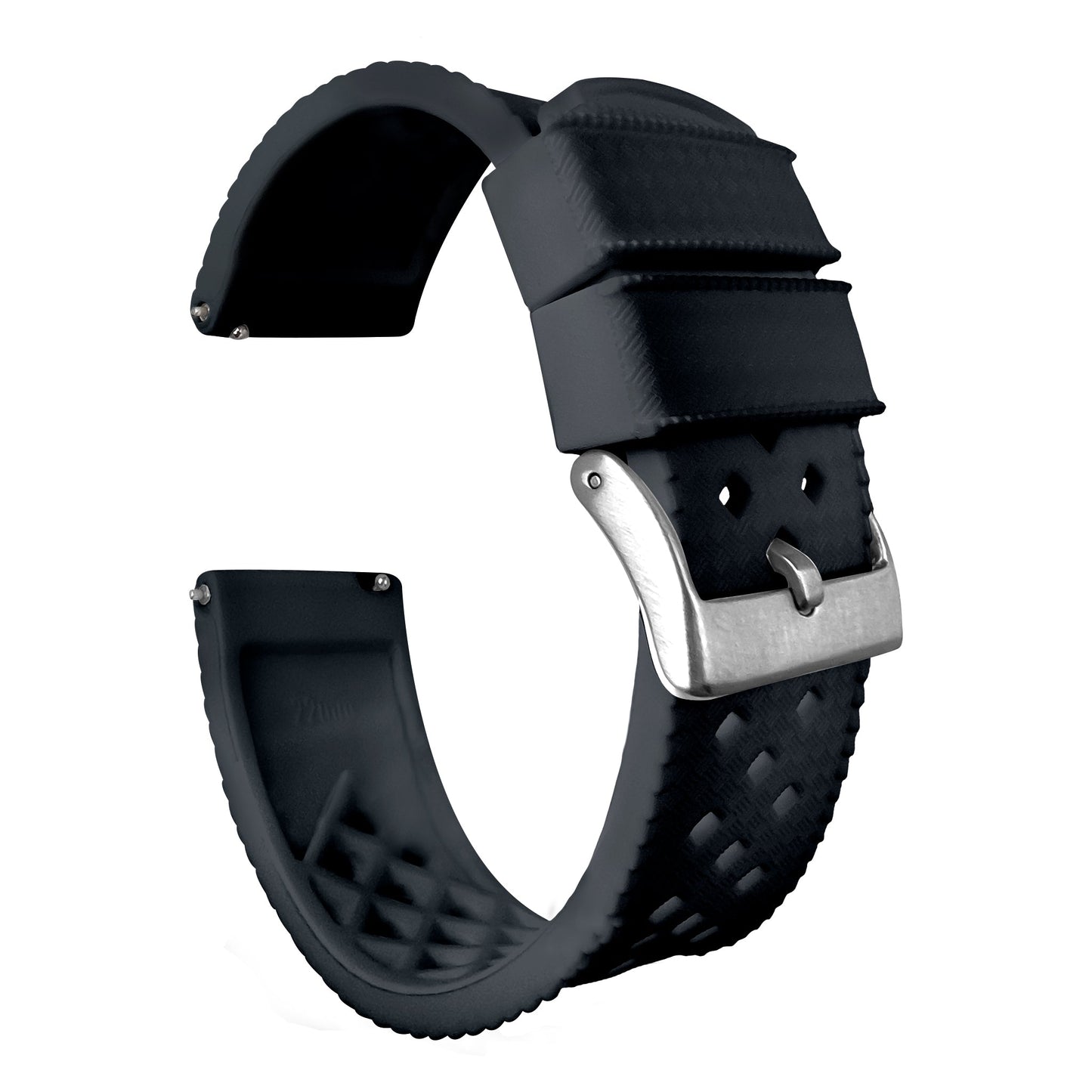 Withings Nokia Activite And Steel Hr Tropical Style Black Watch Band by Barton Watch Bands
