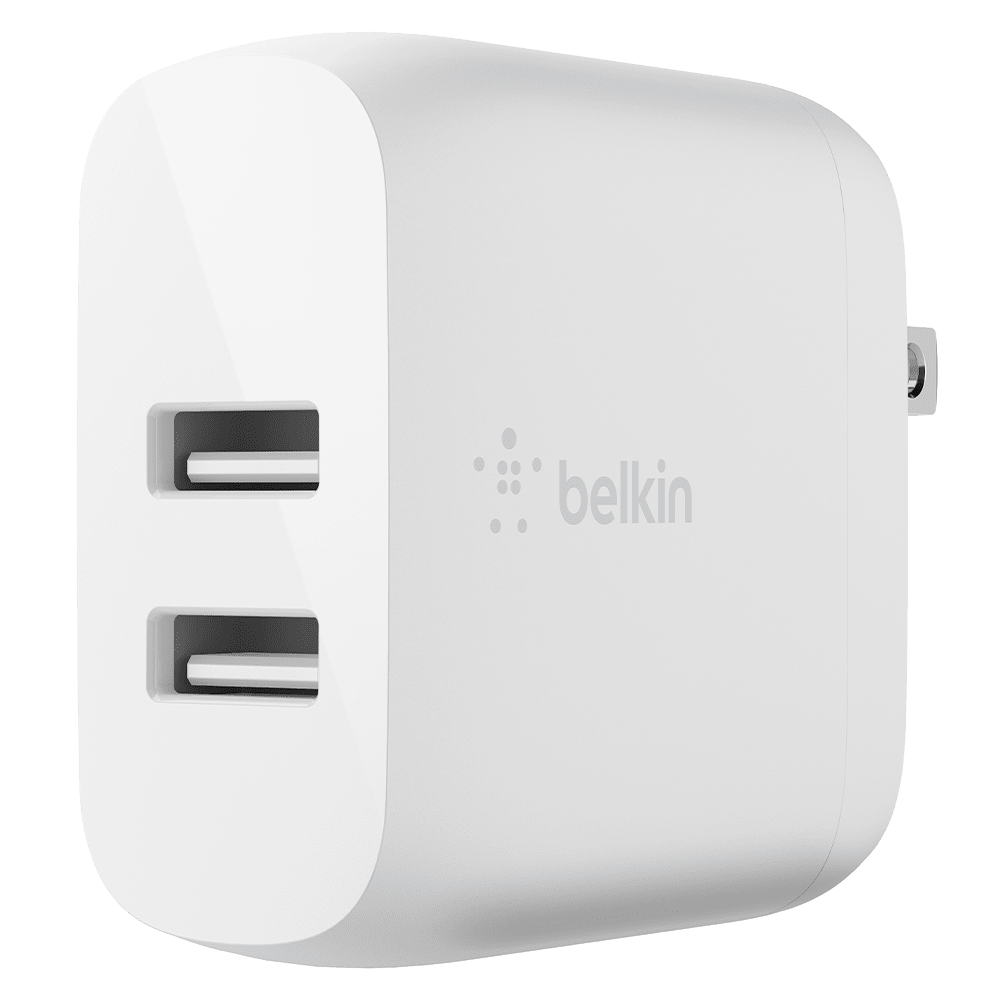 Belkin Dual Port USB A 24W Wall Charger