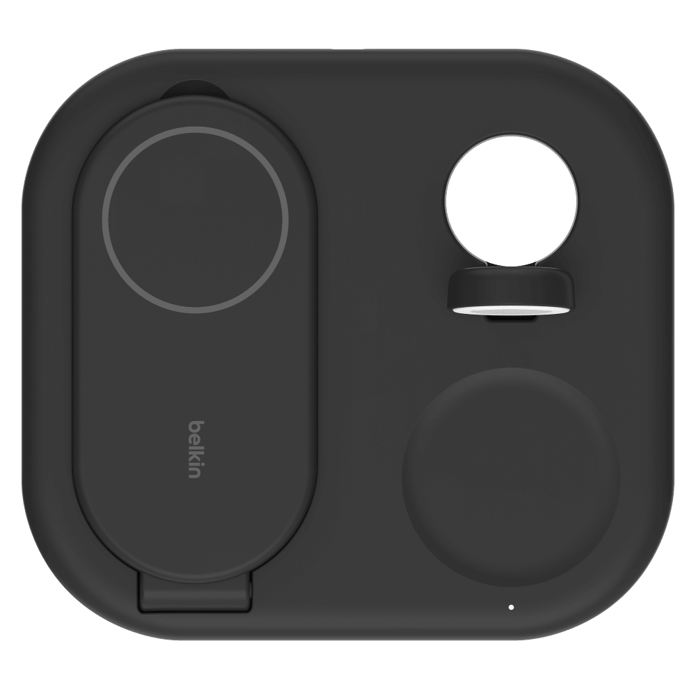 Belkin Qi2 15W 3-in-1 Wireless Pad/Stand - Black by Belkin