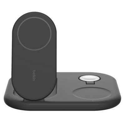 Belkin Qi2 15W 3-in-1 Wireless Pad/Stand - Black
