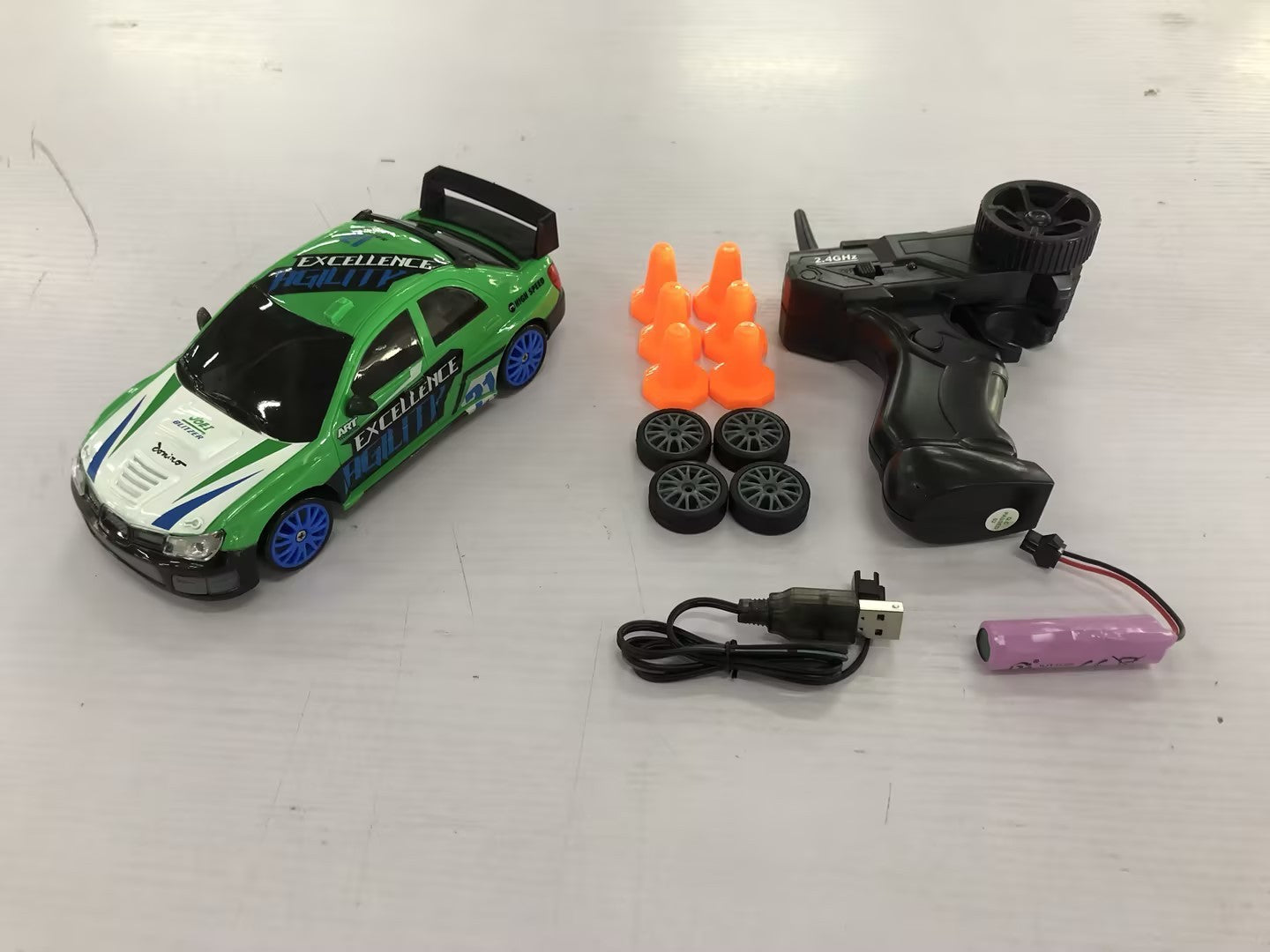 2.4G Drift Rc Car 4WD RC Drift Car Toy Remote Control GTR Model AE86 Vehicle Car RC Racing Car Toy For Children Christmas Gifts by G8Central.com