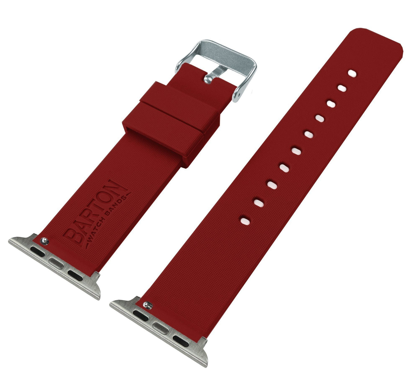 Apple Watch | Silicone | Crimson Red - Barton Watch Bands
