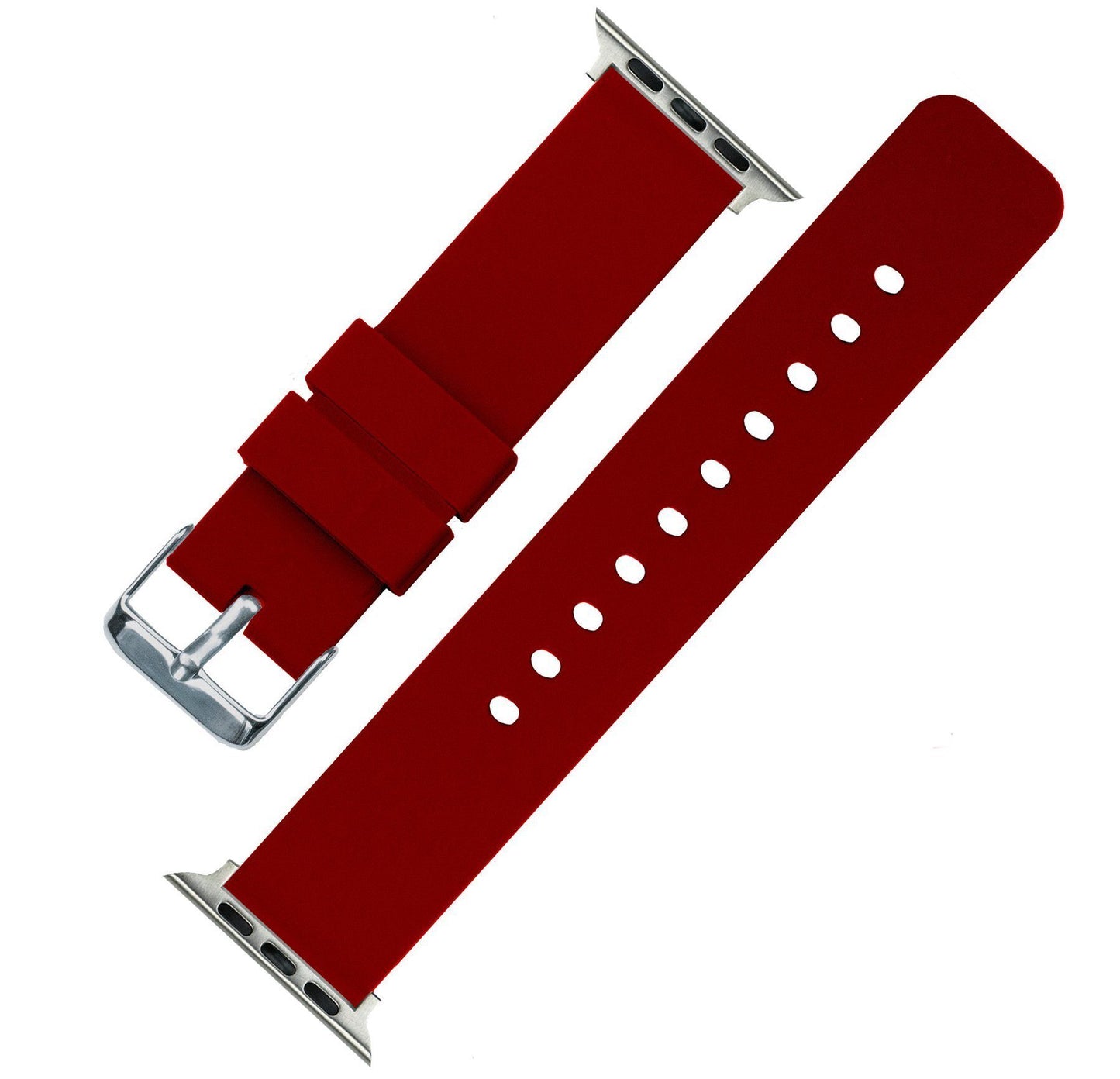 Apple Watch | Silicone | Crimson Red - Barton Watch Bands