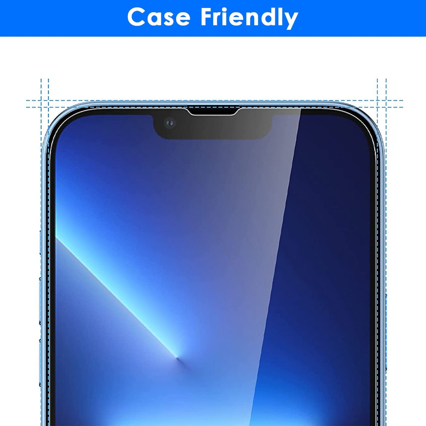 2Pcs HD Clear Screen Protectors Fit for IOS Phone by DirectDeals