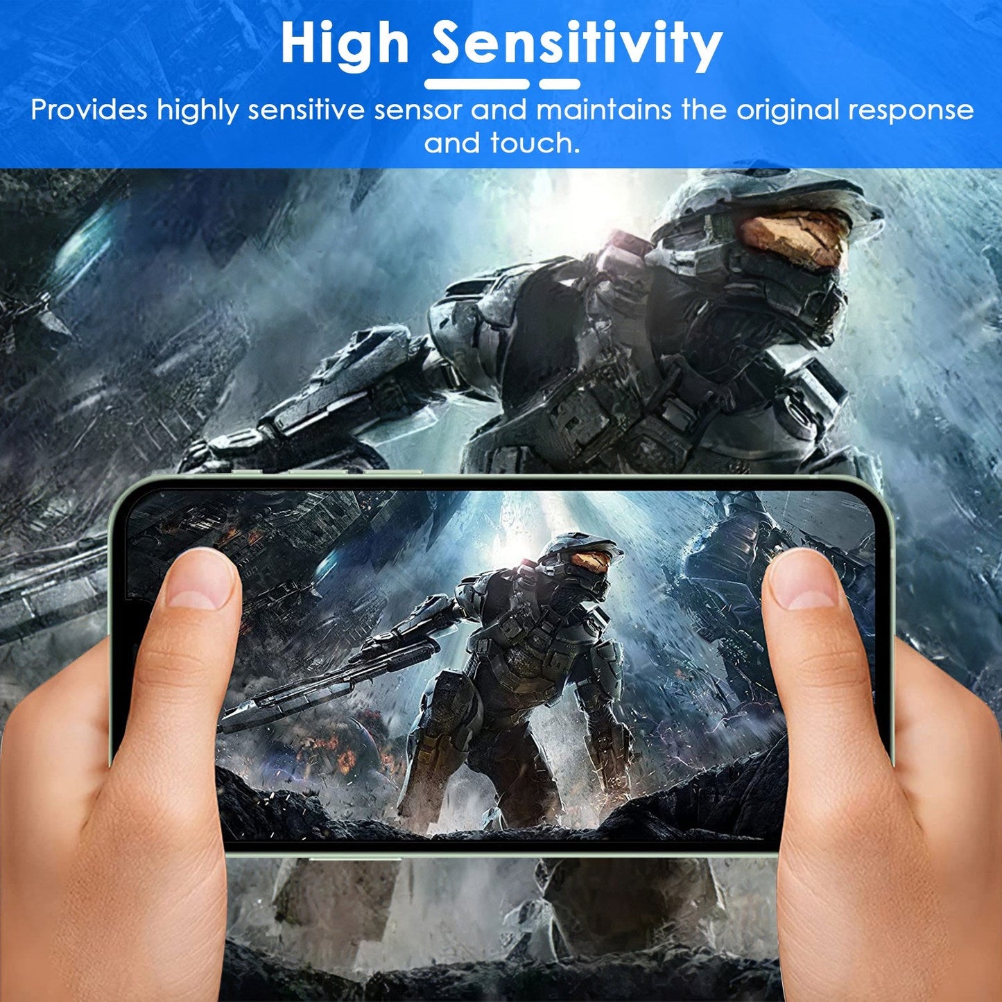 2Pcs HD Clear Screen Protectors Fit for IOS Phone by DirectDeals