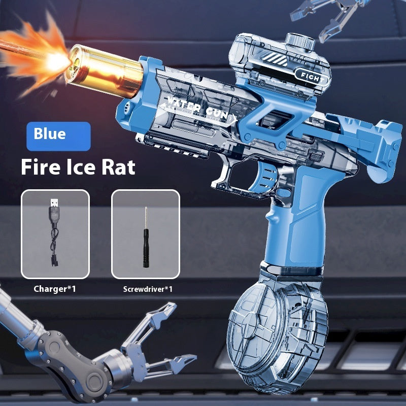 Electric Water Linkage Reborning High-Pressure Continuous Pulse Water Gun Toy by G8Central.com