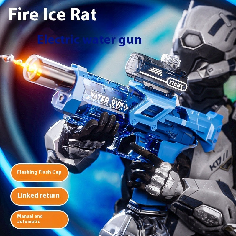 Electric Water Linkage Reborning High-Pressure Continuous Pulse Water Gun Toy by G8Central.com