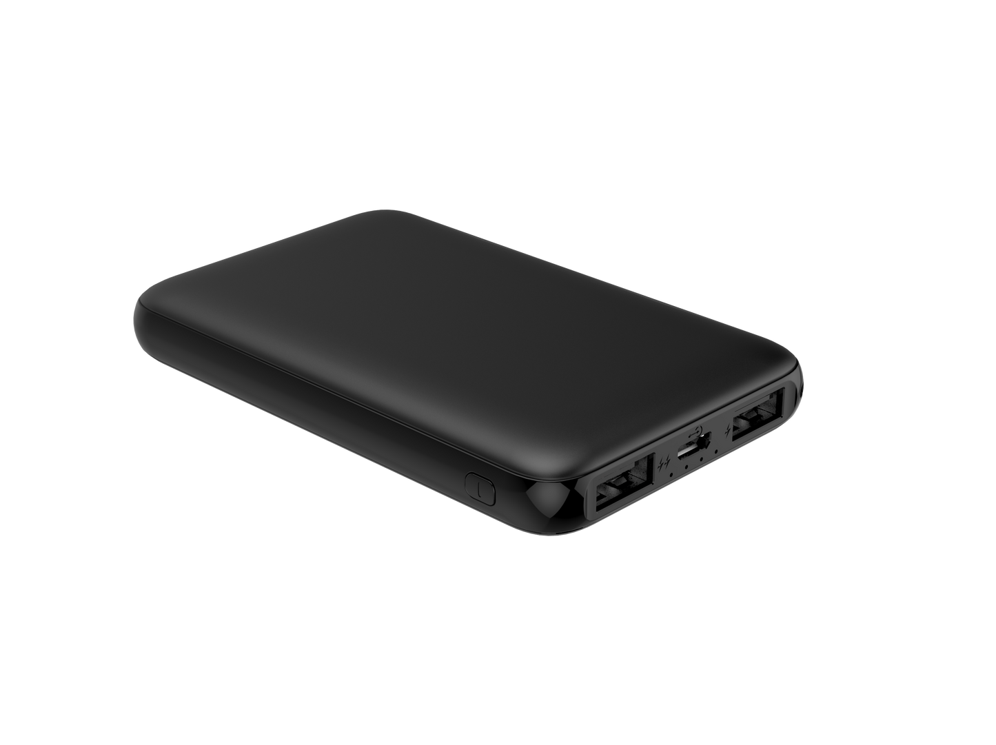 trybe 5000mAh Dual USB-A + USB-C G61-C Power Bank - Black
