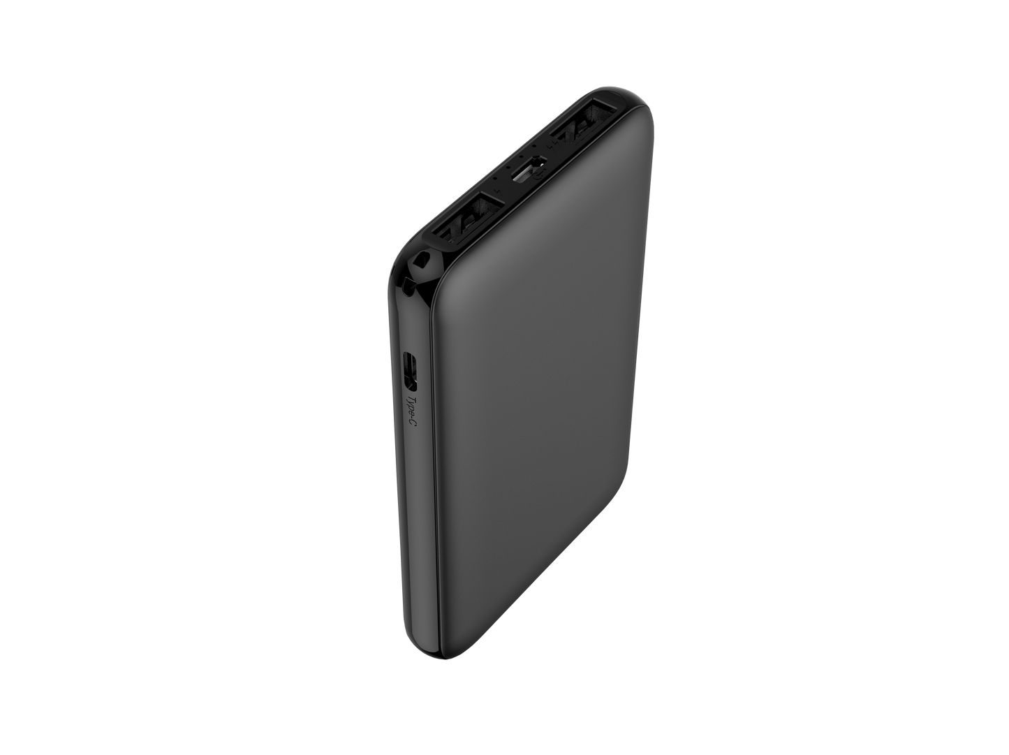 trybe 5000mAh Dual USB-A + USB-C G61-C Power Bank - Black