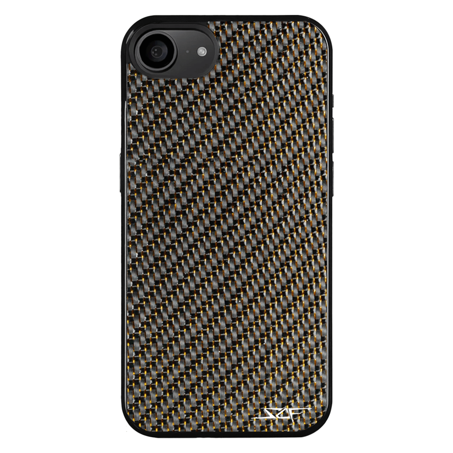 iPhone | Gold Lace Real Carbon Fiber Phone Case | CLASSIC Series