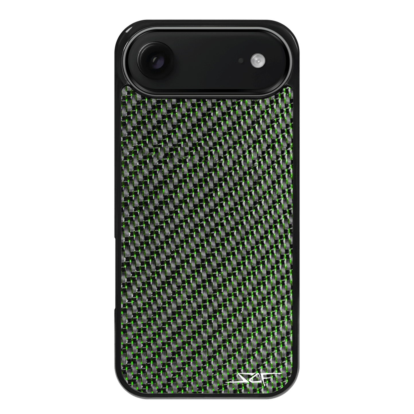 iPhone | Green Lace Real Carbon Fiber Phone Case | CLASSIC Series