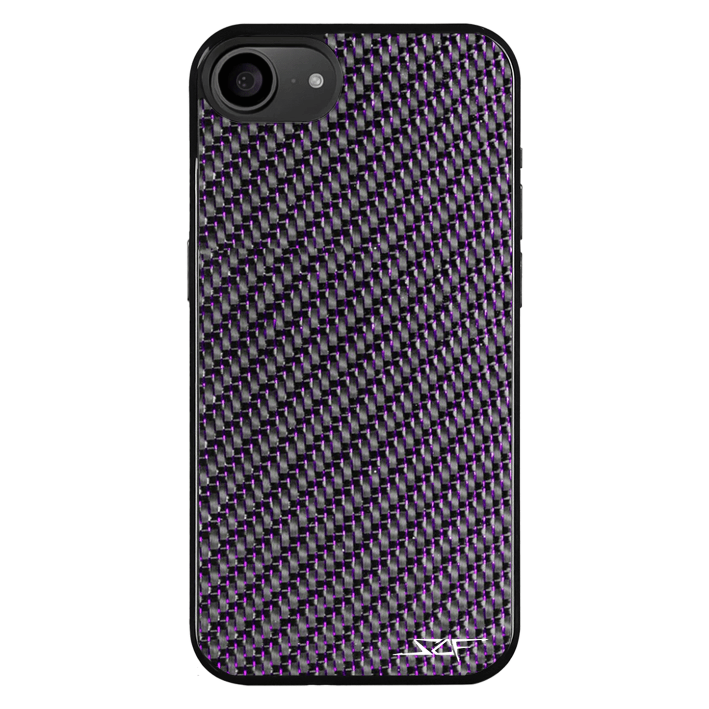 iPhone | Purple Lace Real Carbon Fiber Phone Case | CLASSIC Series