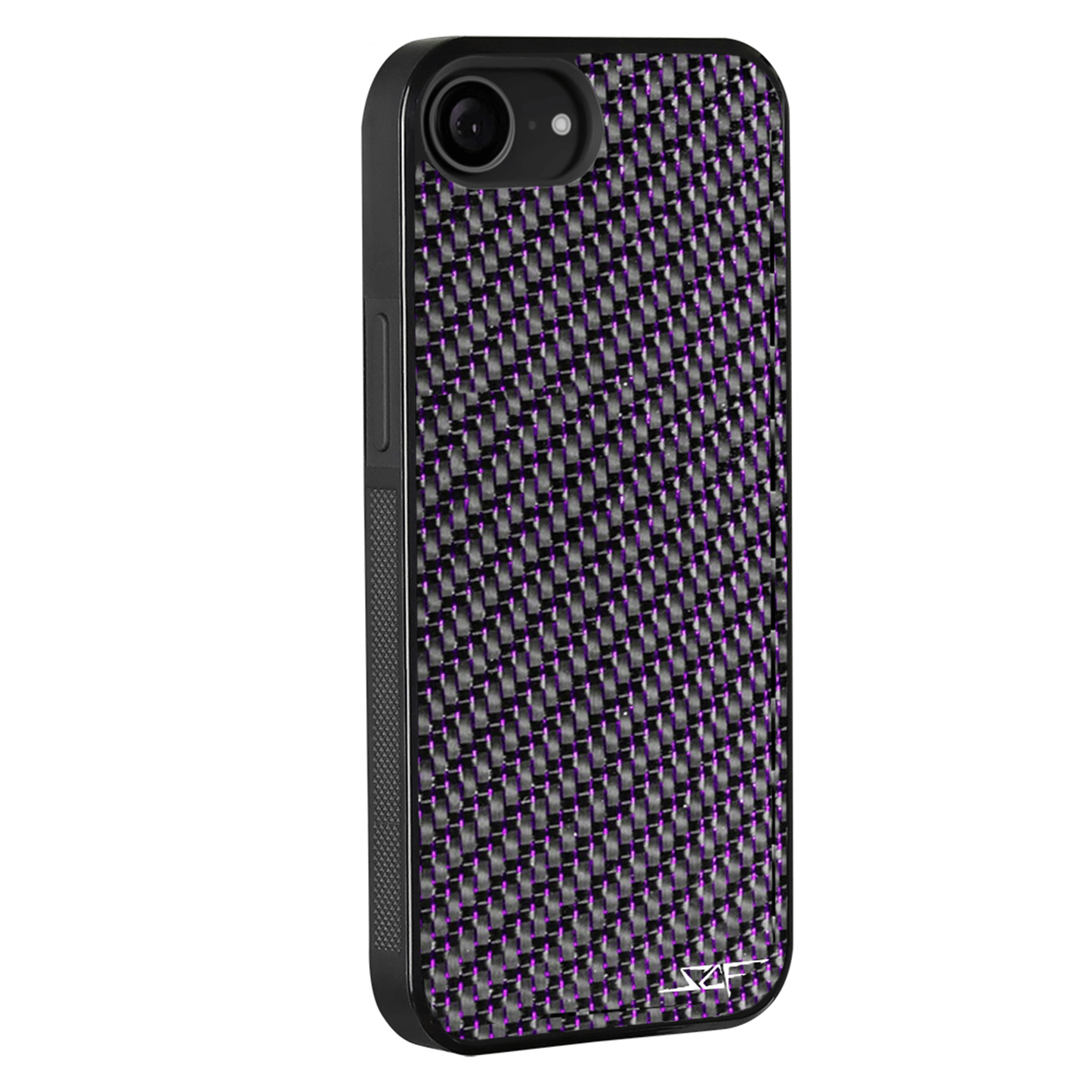 iPhone | Purple Lace Real Carbon Fiber Phone Case | CLASSIC Series
