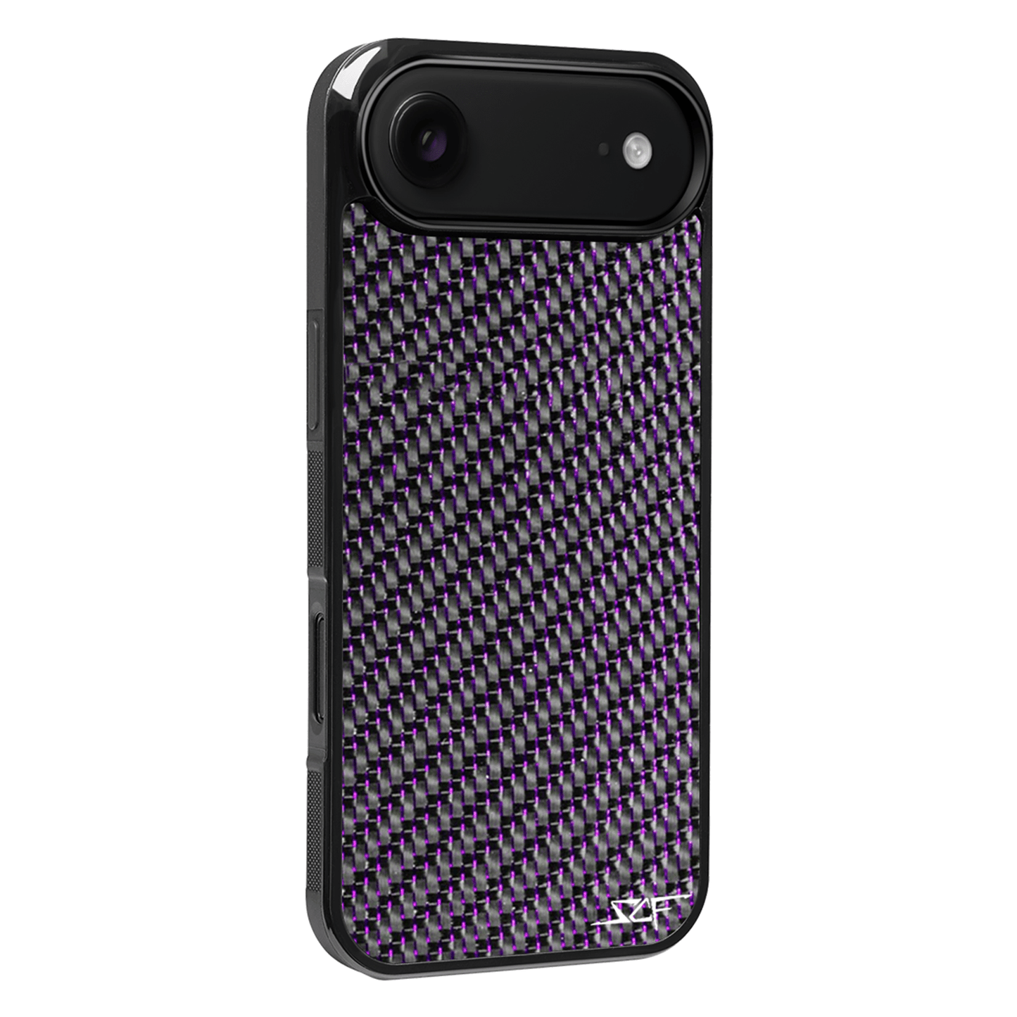 iPhone | Purple Lace Real Carbon Fiber Phone Case | CLASSIC Series