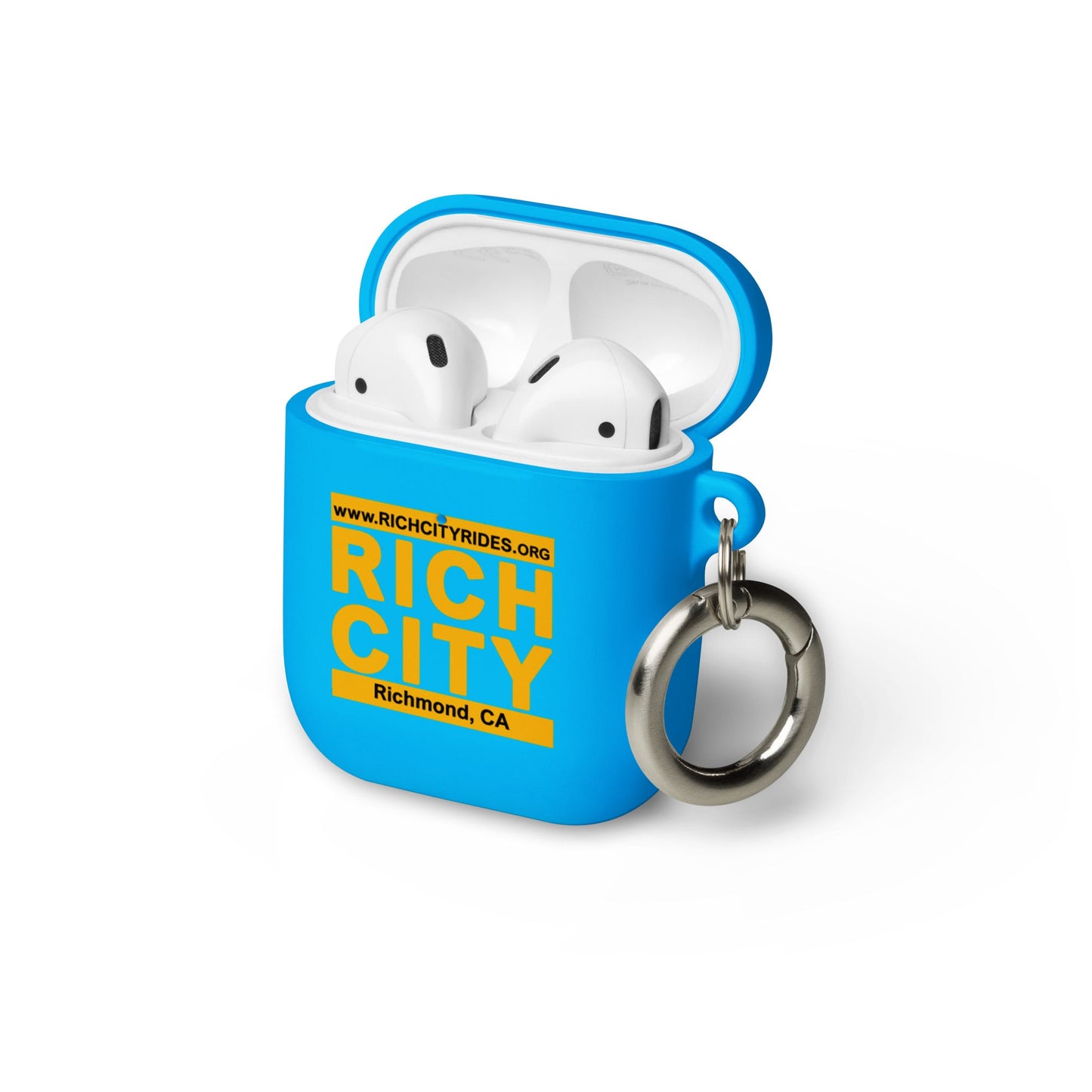 RichCity_Global "RichCity Non-Prof" Rubber Case for AirPods® by 510_Athletics LLC