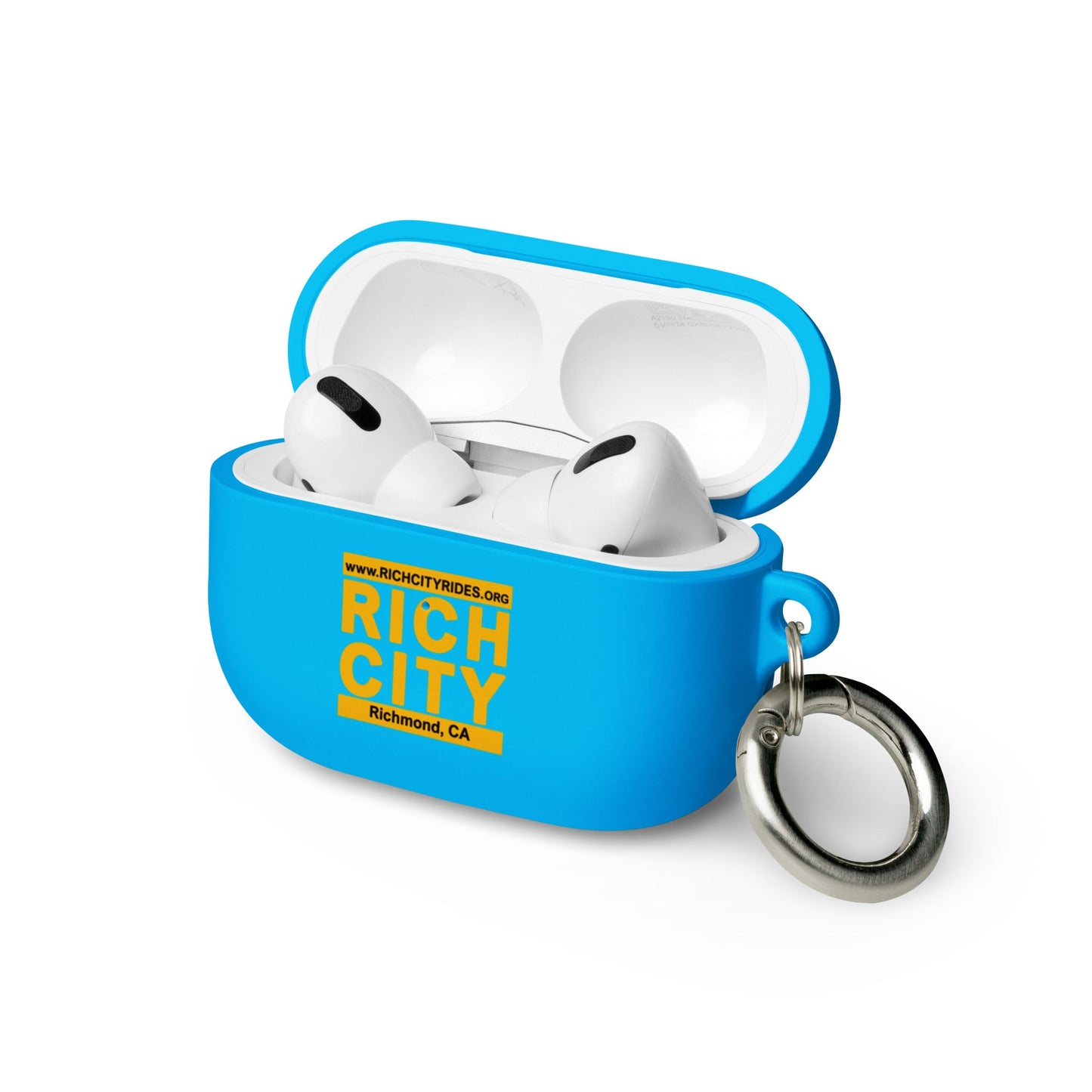 RichCity_Global "RichCity Non-Prof" Rubber Case for AirPods® by 510_Athletics LLC