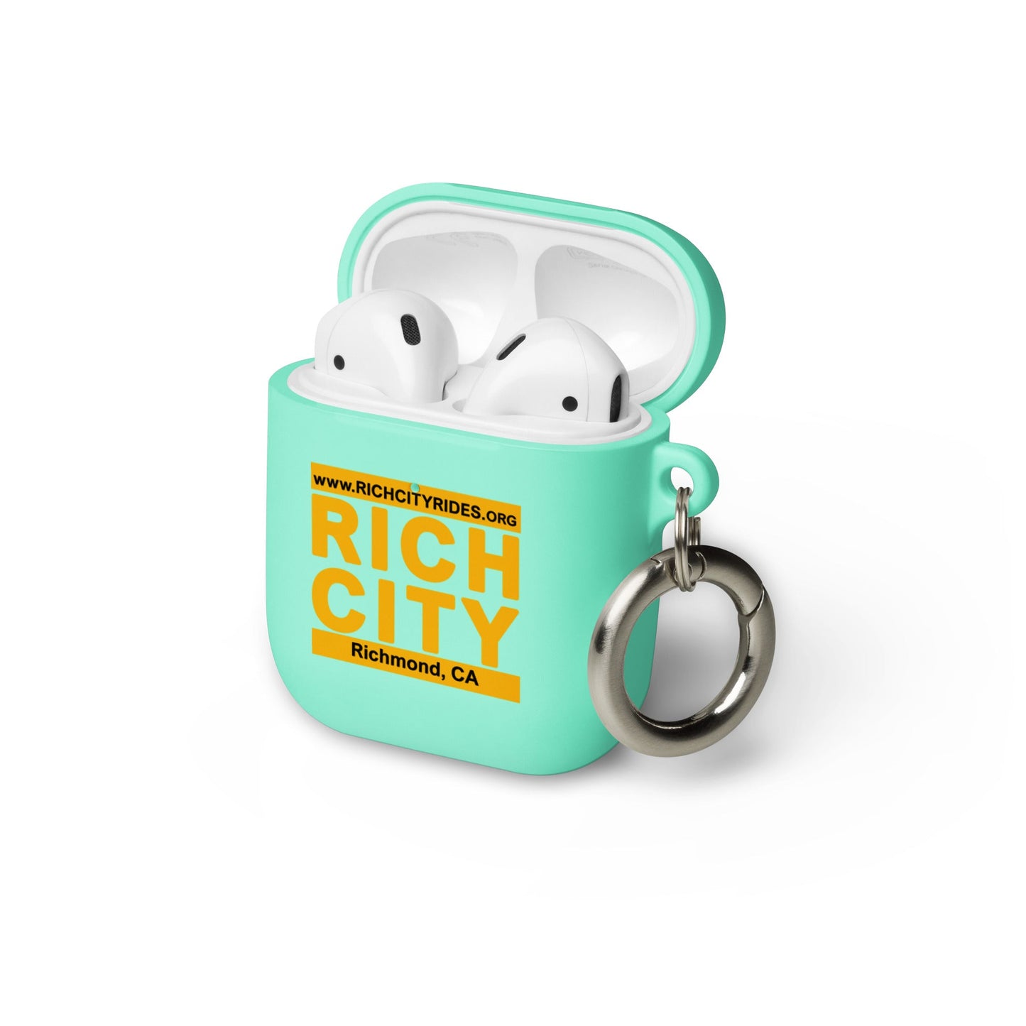 RichCity_Global "RichCity Non-Prof" Rubber Case for AirPods® by 510_Athletics LLC