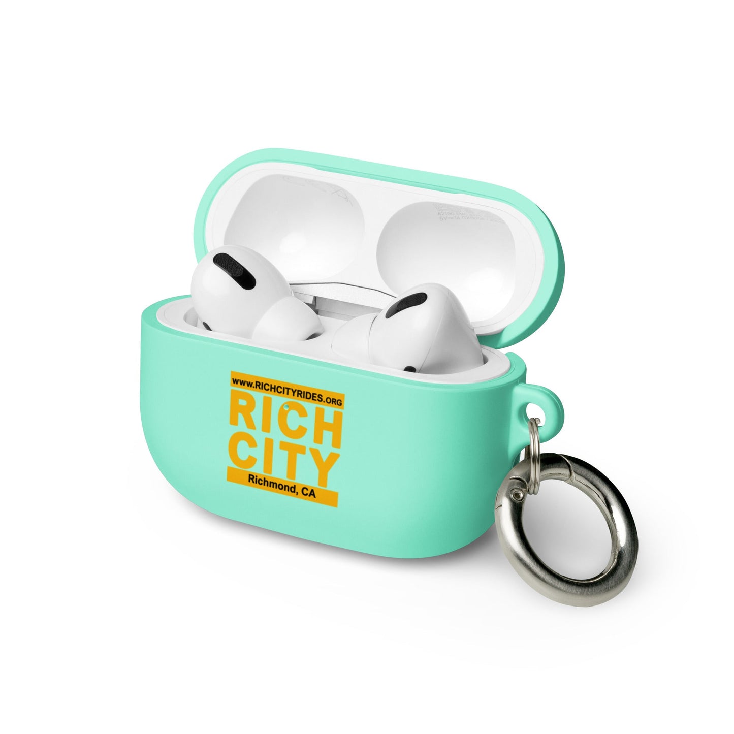 RichCity_Global "RichCity Non-Prof" Rubber Case for AirPods® by 510_Athletics LLC