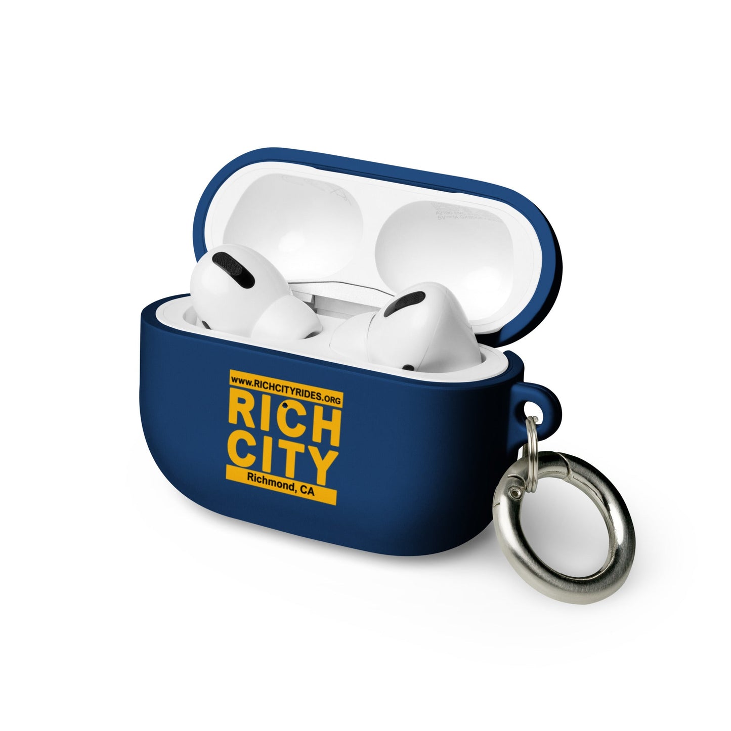 RichCity_Global "RichCity Non-Prof" Rubber Case for AirPods® by 510_Athletics LLC