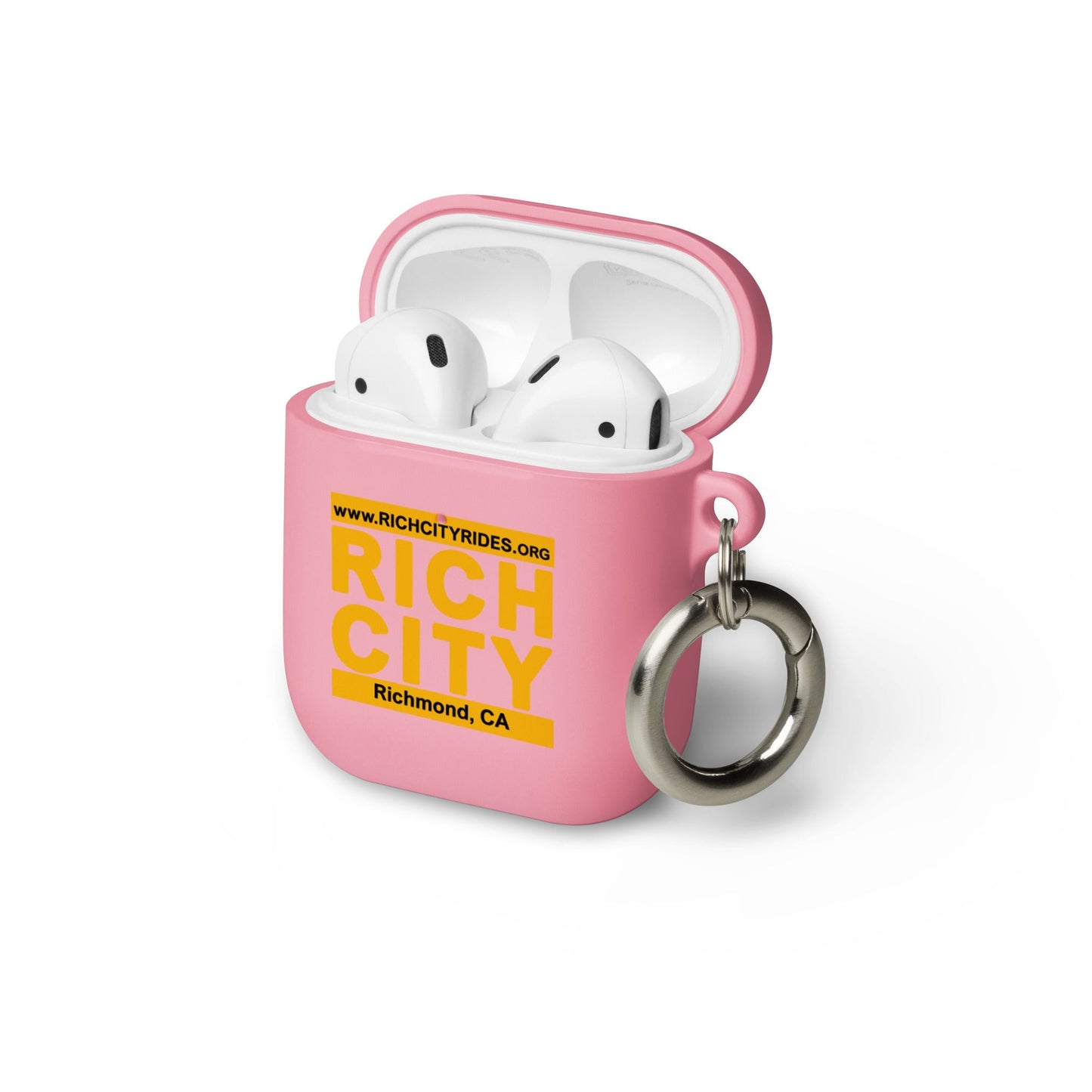 RichCity_Global "RichCity Non-Prof" Rubber Case for AirPods® by 510_Athletics LLC
