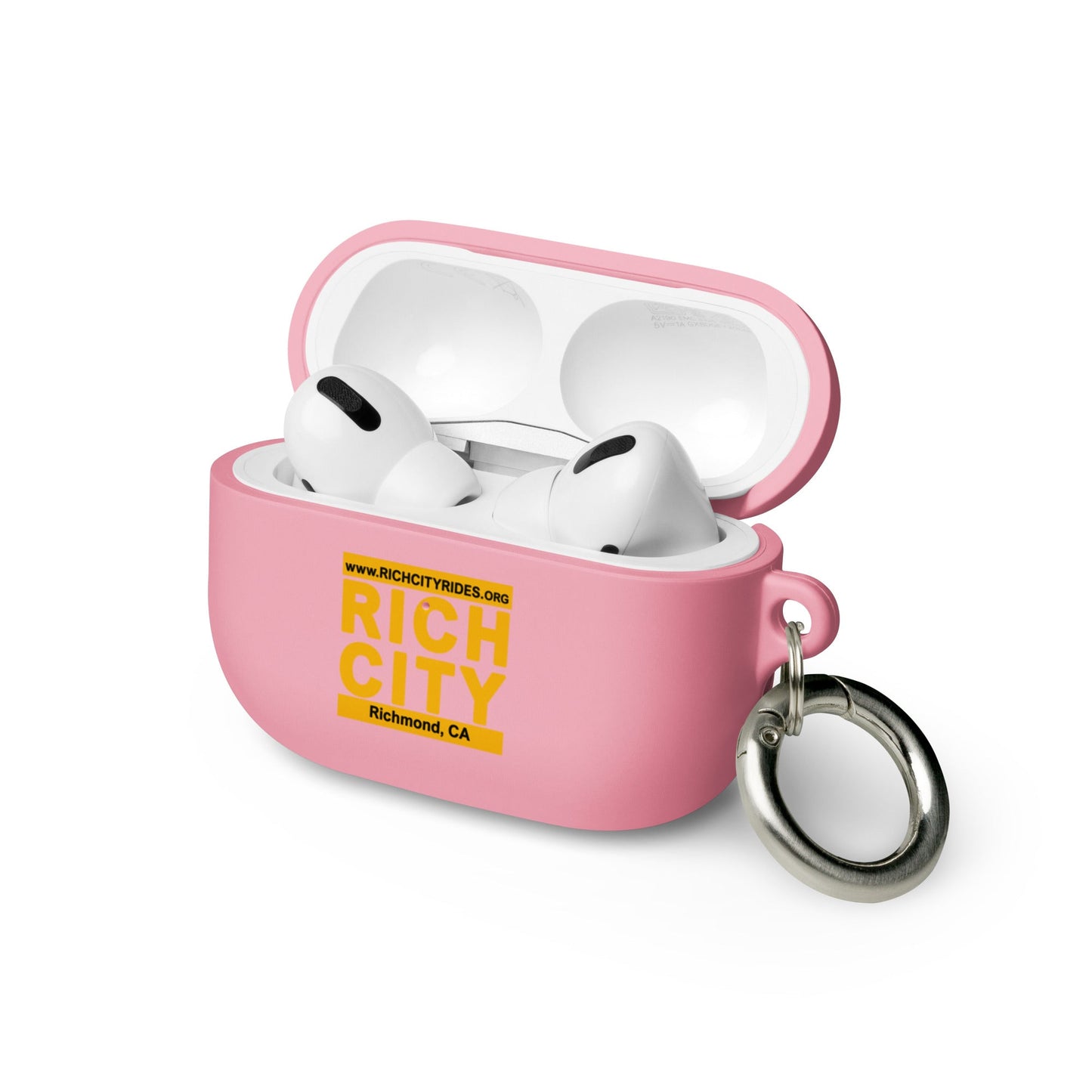 RichCity_Global "RichCity Non-Prof" Rubber Case for AirPods® by 510_Athletics LLC