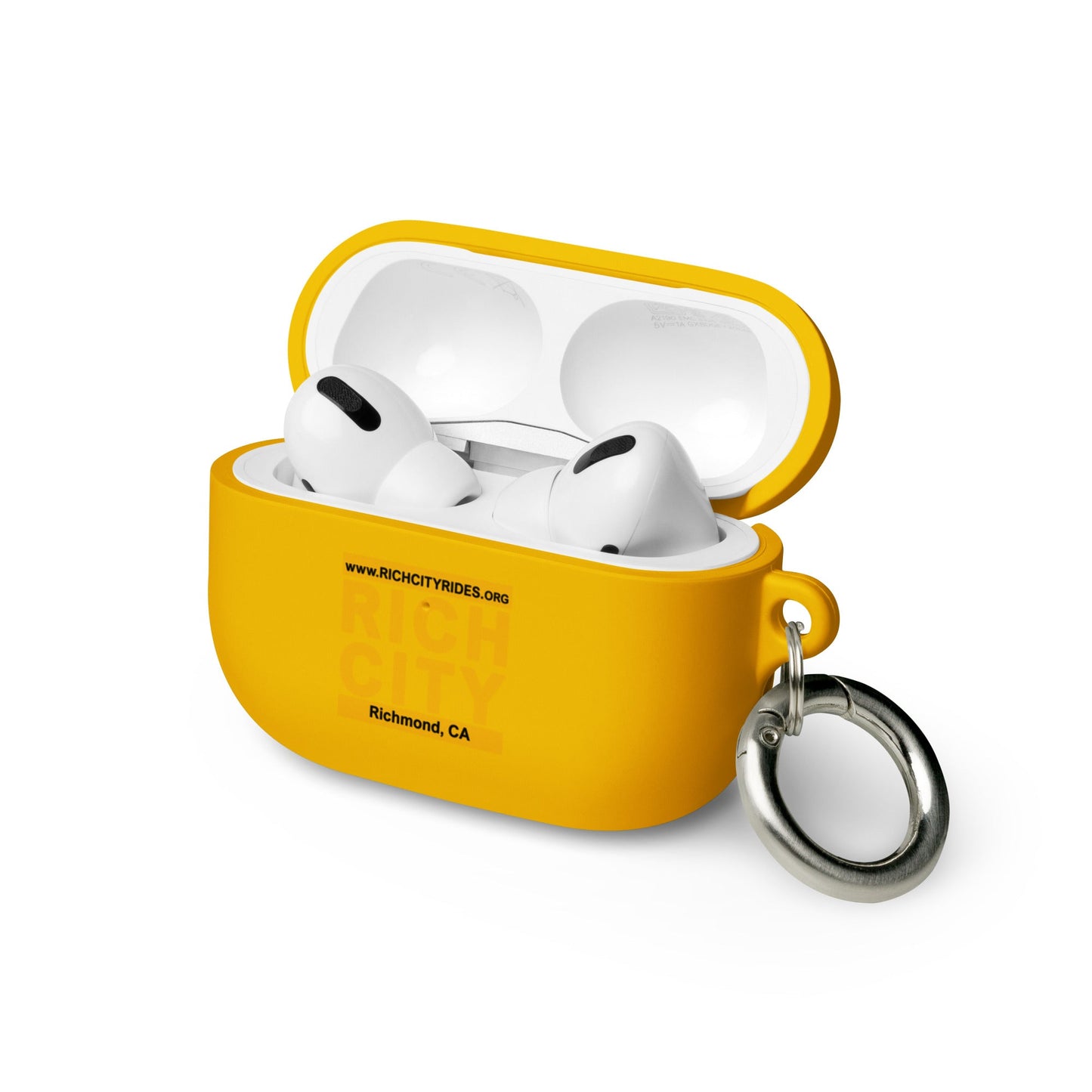 RichCity_Global "RichCity Non-Prof" Rubber Case for AirPods® by 510_Athletics LLC