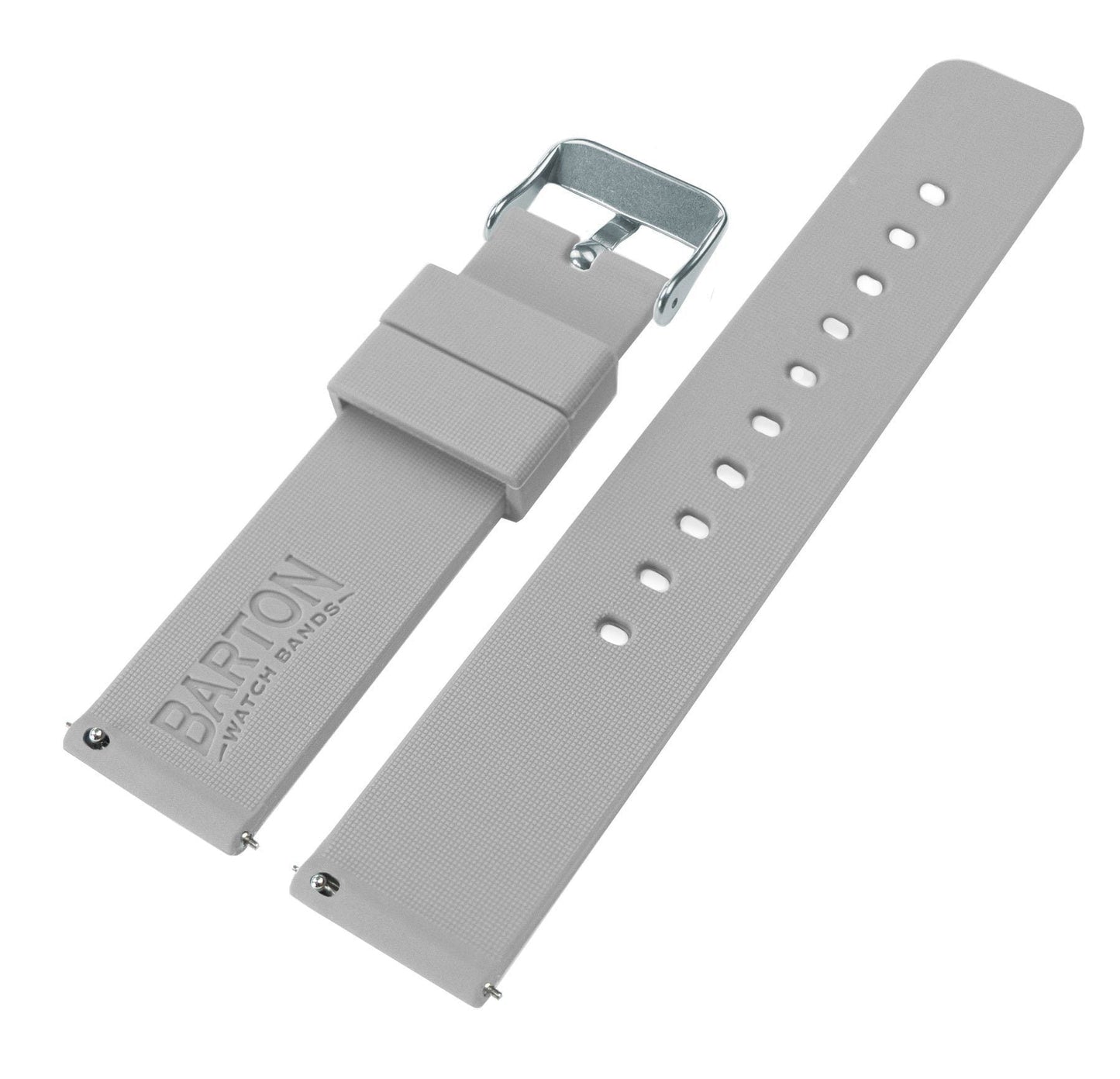 Samsung Galaxy Watch Active | Silicone | Cool Grey - Barton Watch Bands