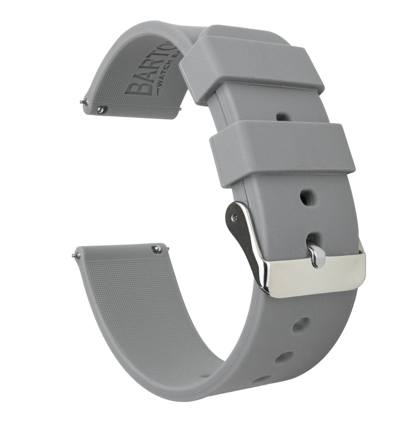 Samsung Galaxy Watch Active | Silicone | Cool Grey - Barton Watch Bands