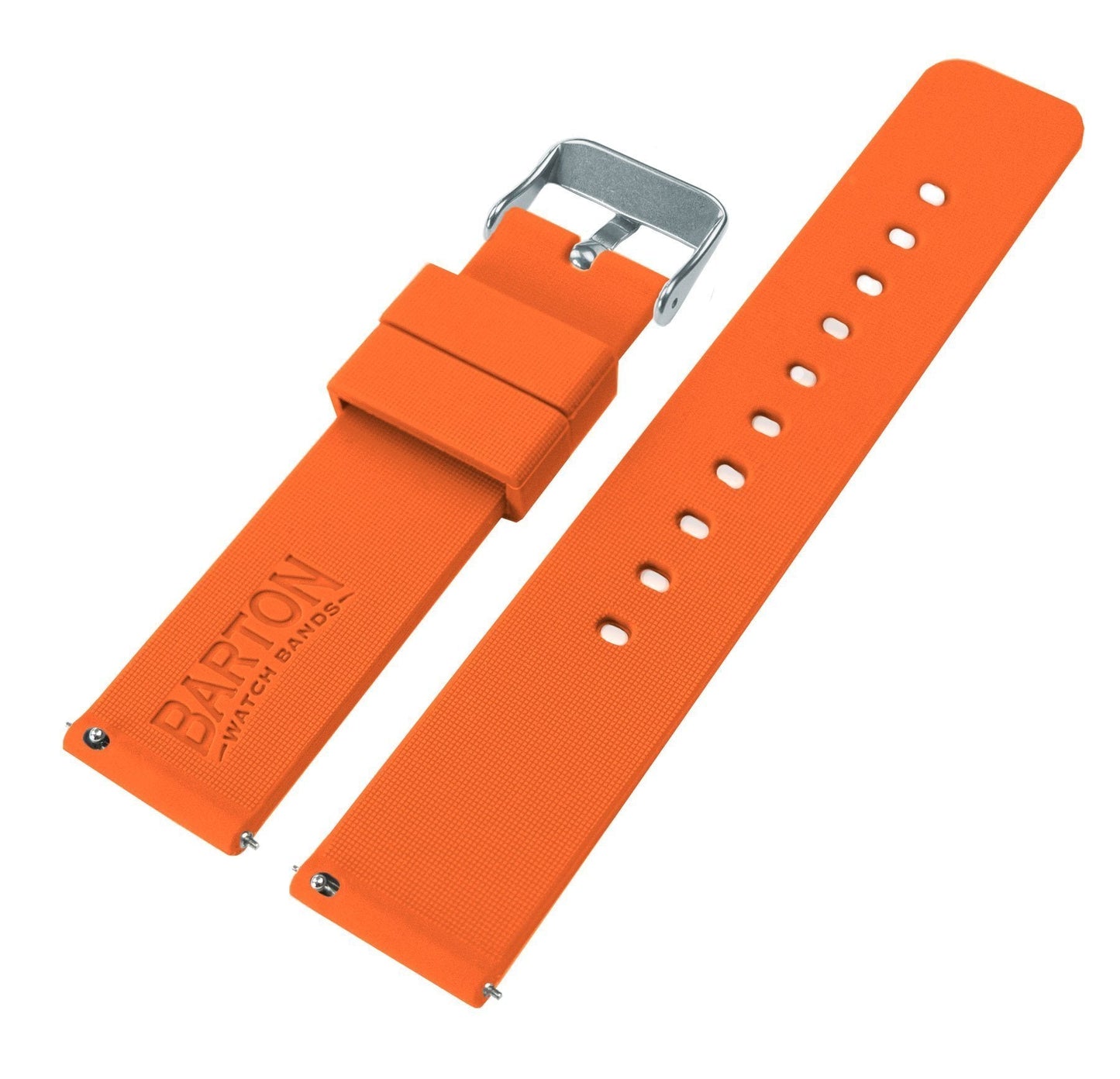 Samsung Galaxy Watch Active | Silicone | Pumpkin Orange - Barton Watch Bands