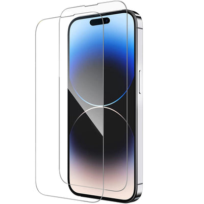 2Pcs HD Clear Screen Protectors Fit for IOS Phone by DirectDeals