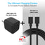 Naztech 30W PD Wall Charger + USB-C to USB-C Cable 6ft for Traveling by Jupiter Gear Home