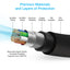 Naztech 30W PD Wall Charger + USB-C to USB-C Cable 6ft for Traveling by Jupiter Gear Home