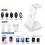 3-in-1 Fast Wireless Charging Stand for Phones, Apple Watch & AirPods by Infinite Basics