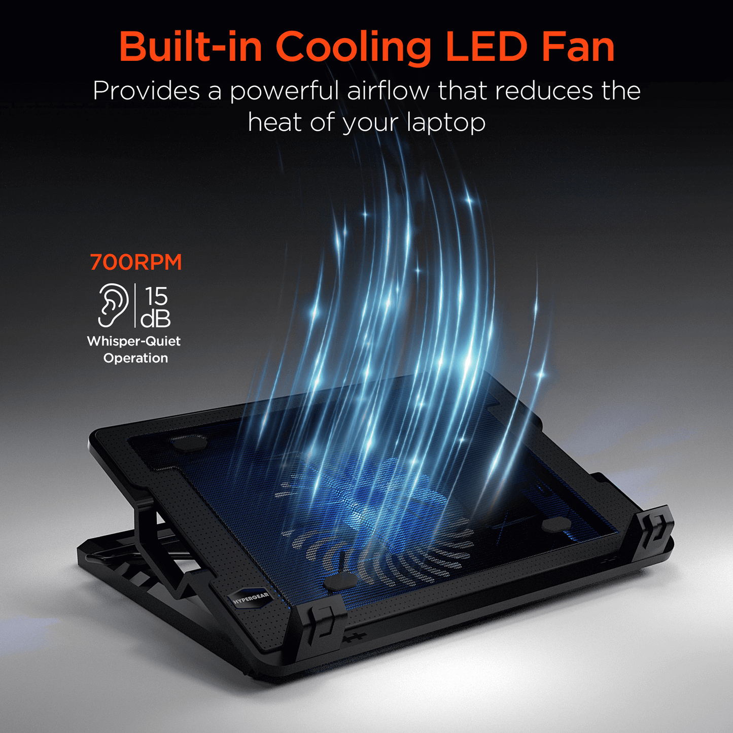 HyperGear UpRite Air Portable Laptop Cooling Stand by Jupiter Gear Home