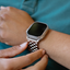 METAL Apple Watch Strap - Silver by Bullstrap
