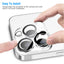 2Packs Ultra HD Camera Lens Protectors 9H Hardness Tempered Glass by DirectDeals