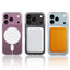 iPhone 17 Pro Clear Phone Case Compatible with MagSafe TPU+Acrylic Back Cover