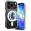 For iPhone 17 Pro Clear Phone Case Compatible with MagSafe TPU+Acrylic Back Cover