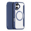 For iPhone 17 Leather Case DUX DUCIS Skin X Pro Series Flip Cover Compatible with MagSafe