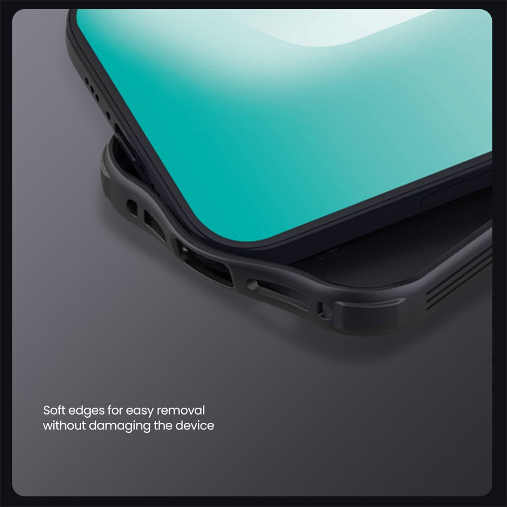 NILLKIN Camshield Pro for iPhone 17 Case Compatible with MagSafe TPU + PC Phone Cover with Slider Camera