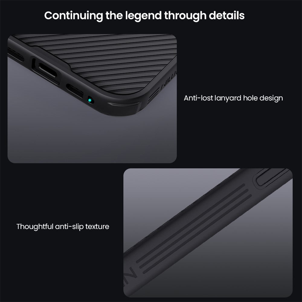 NILLKIN Camshield Pro for iPhone 17 Case Compatible with MagSafe TPU + PC Phone Cover with Slider Camera