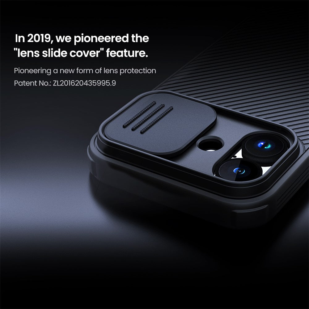 NILLKIN Camshield Pro for iPhone 17 Case Compatible with MagSafe TPU + PC Phone Cover with Slider Camera